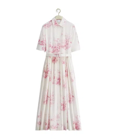 Dior Short-sleeved Dress In White
