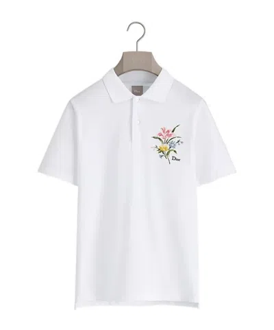 Dior Short-sleeved Polo Shirt In Multi