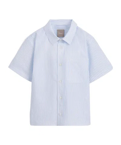 Dior Short-sleeved Shirt In Blue