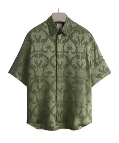 Dior Short-sleeved Shirt In Green