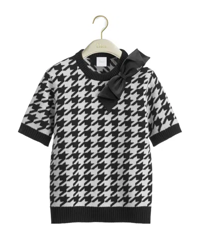 Dior Short-sleeved Sweater In Multi