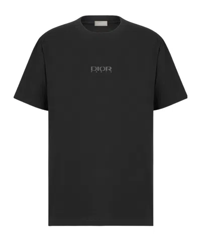 Dior Short-sleeved T-shirt In Black