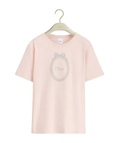 Dior Short-sleeved T-shirt In Pink