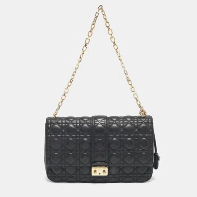 Pre-owned Dior Shoulder Bag In Black