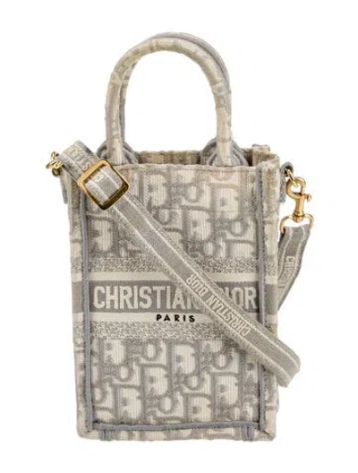 Pre-owned Dior Shoulder Bag In Gray