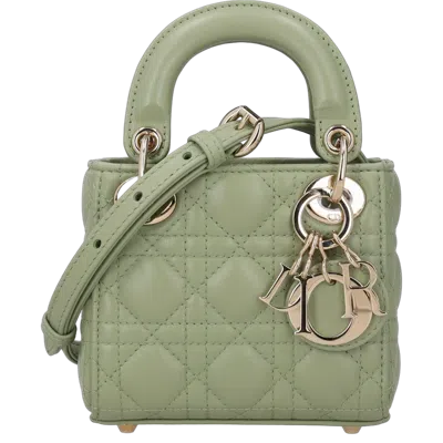 Dior Shoulder Bag In Green