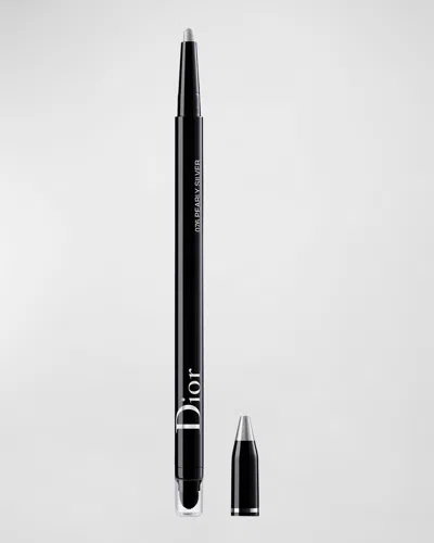 Dior Show 24h Stylo - Waterproof Eyeliner In 076 Pearly Silver