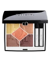 Dior 333 Coral Flame Show 5 Couleurs Limited-edition Eyeshadow Palette 4g In 333 Coral Flame