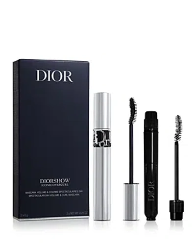Dior Show Iconic Overcurl Mascara Set-mascara And Mascara Refill In Black