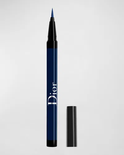 Dior Show On Stage Waterproof Liquid Eyeliner In Blue