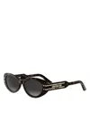 Dior Signature B8u Butterfly Sunglasses, 53 Mm In Black