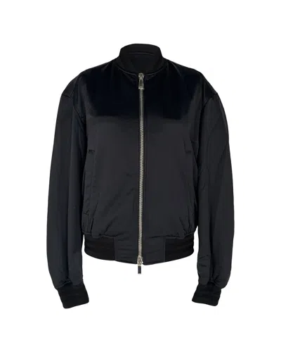 Pre-owned Dior Signature Back Embroidered Logo Bomber Jacket