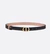 Dior Signature Belt Accessories In Black