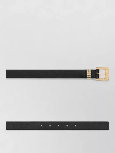 Dior Signature Belt Adjustable Length In Black