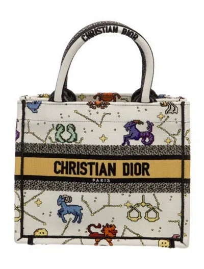 Pre-owned Dior Signature Pixel Zodiac Small In Yellow