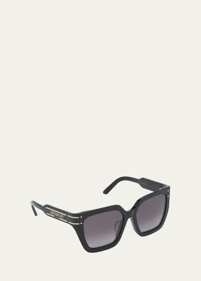 Dior Signature S10f Sunglasses In Black