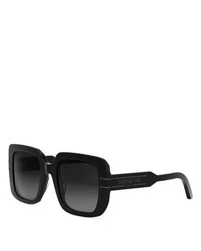 DIOR SIGNATURE S11I SQUARE SUNGLASSES, 54MM