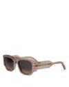 Dior Signature S13i Rectangular Sunglasses, 52mm In Multi