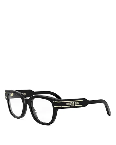 Dior Signature S6i Rectangular Eyeglasses, 50mm In Pink