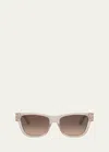Dior Signature S6u Gradient Butterfly Sunglasses, 54mm In Shiny Pink