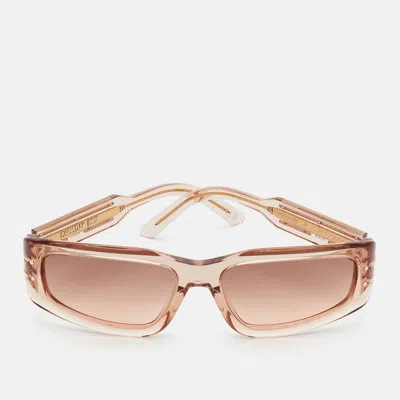 Pre-owned Dior Signature S9u Rectangular Sunglasses In Pink