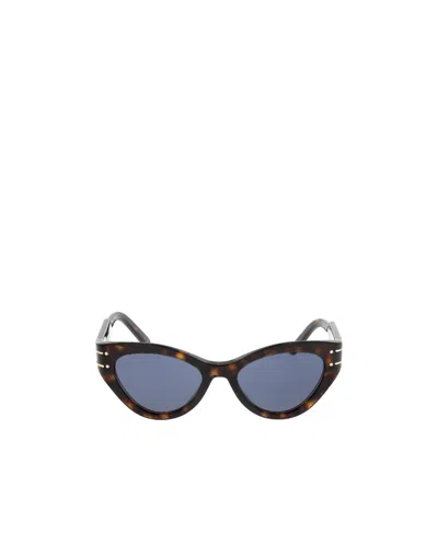 Dior Signature Tortoiseshell Sunglasses In Gray