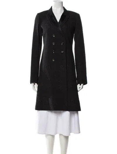 Pre-owned Dior Silk Coat In Gray