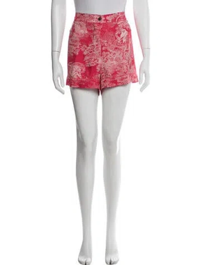 Pre-owned Dior Silk Graphic Print Set In Red