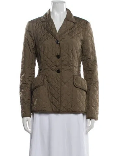 Pre-owned Dior Silk Jacket In Brown