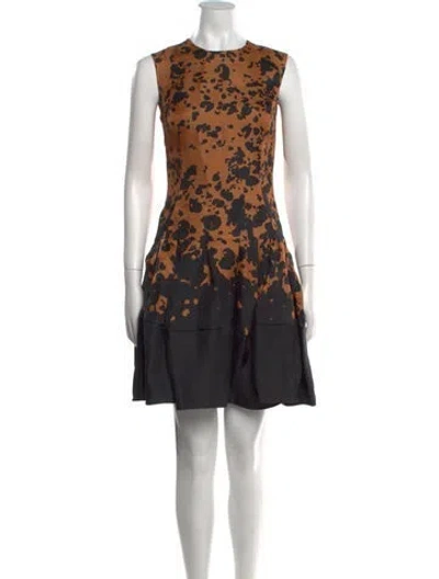 Pre-owned Dior Silk Mini Dress
