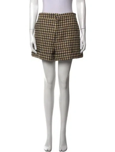 Pre-owned Dior Silk Mini Shorts In Black