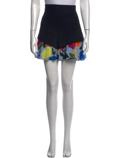 Pre-owned Dior Silk Mini Shorts In Black