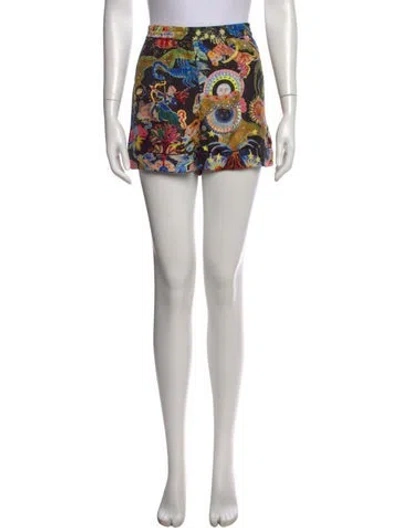 Pre-owned Dior Silk Mini Shorts In Black