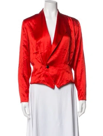 Pre-owned Dior Silk Pajamas In Red