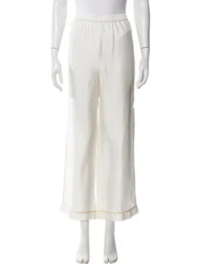 Pre-owned Dior Silk Pajamas In White