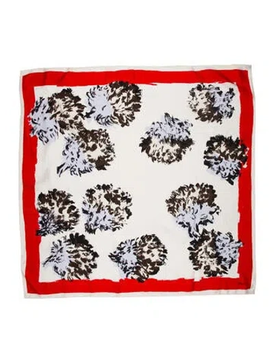 Pre-owned Dior Silk Printed Scarf In Neutral