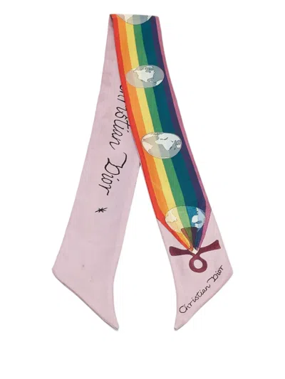Pre-owned Dior Silk Scarf