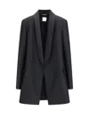 Dior Silk-blend Blazer In Black