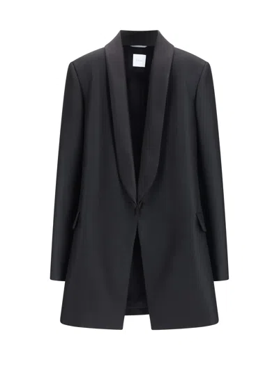 Dior Silk-blend Blazer In Black
