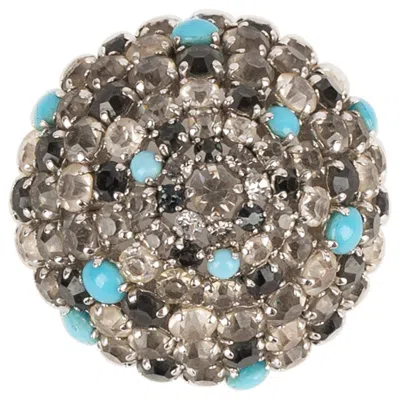 Pre-owned Dior Silvery Metal Brooch, 1961 In Multi