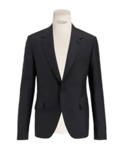Dior Single-breasted Blazer In Black