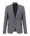 Dior Single-breasted Blazer In Gray