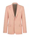 Dior Single-breasted Suit Jacket In Nude