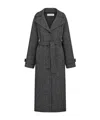 Dior Coat With Belt In Black