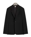Dior Single-breasted Jacket In Black