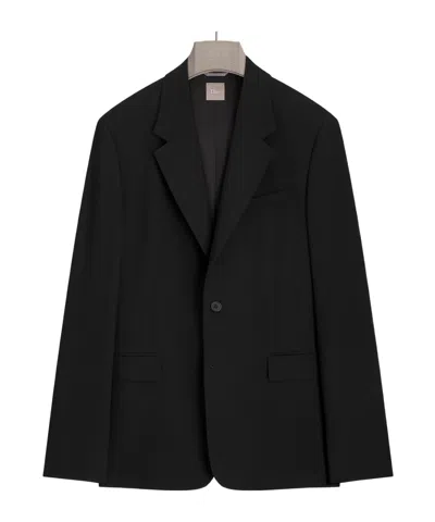 Dior Single-breasted Jacket In Black