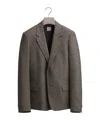 Dior Single-breasted Jacket In Brown