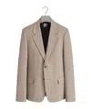 Dior Single-breasted Jacket In Brown