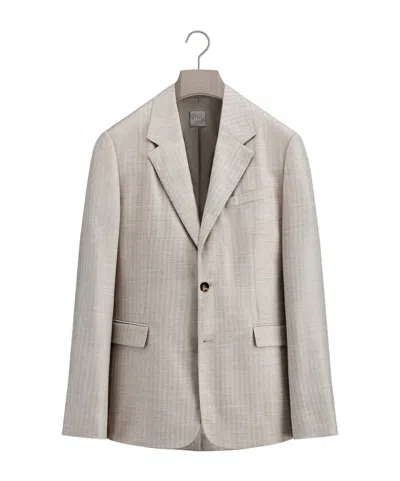 Dior Single-breasted Jacket In Gray