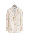 Dior Single-breasted Jacket In Neutral